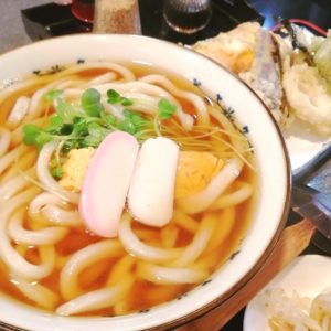 高円寺ランチ「敷島」野菜天うどん