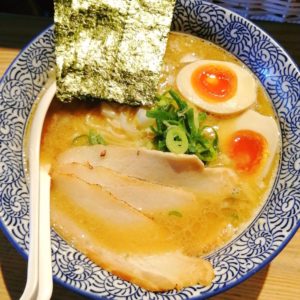 銀星・特製濃厚煮干し中華そば