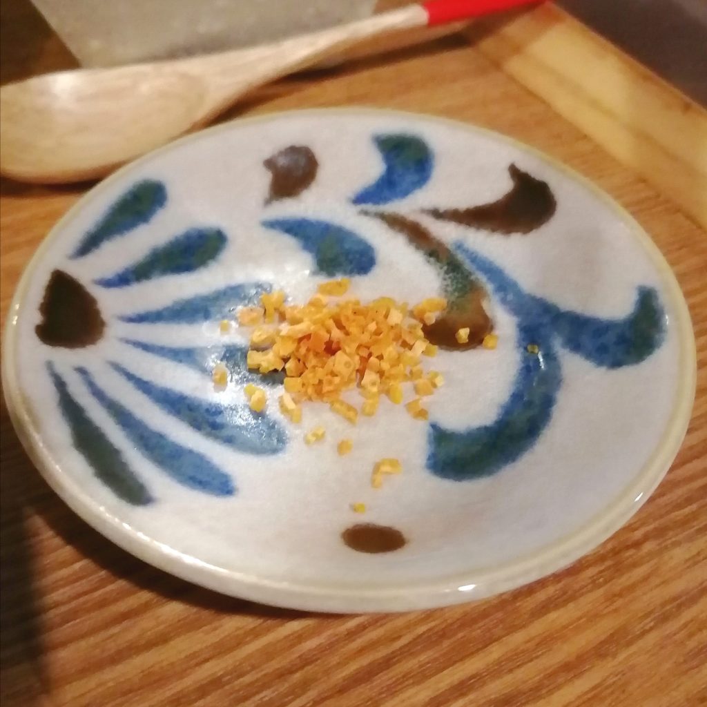 高円寺ランチ「Tege-Tege（テゲテゲ）」鶏飯丼の柚子皮