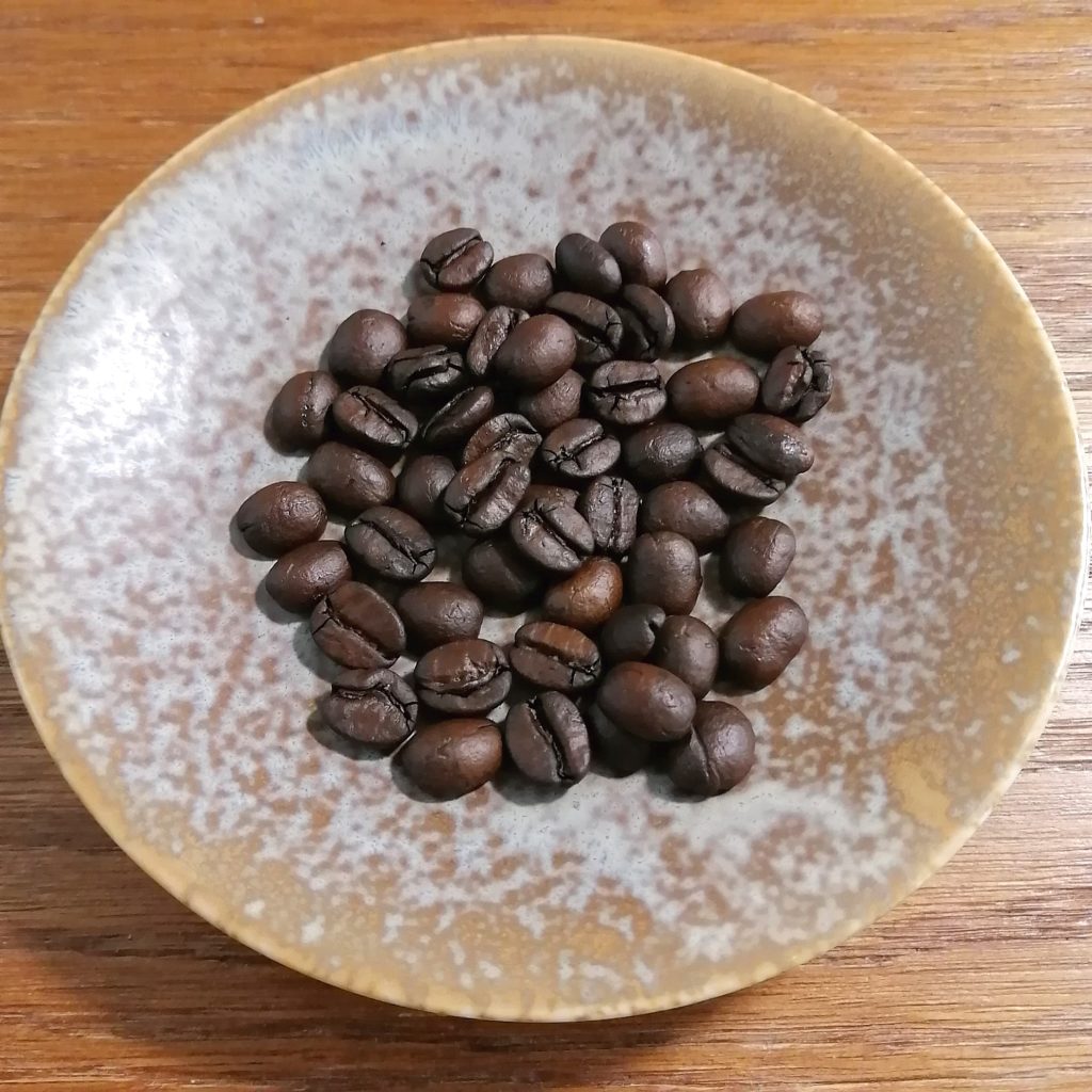 コーヒー焙煎「繁田珈琲焙煎倶楽部」ブラジル・ジアマンチーナヨシマツ2018・豆