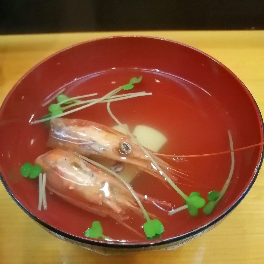 高円寺お寿司「いろは鮨」おつゆ