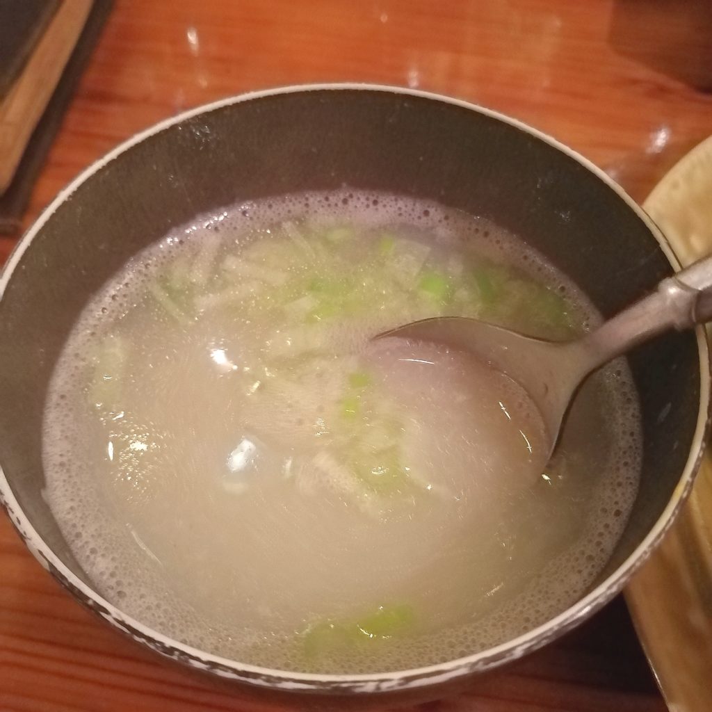 高円寺カフェ「トラゲット」納豆チャーハン・中華スープ