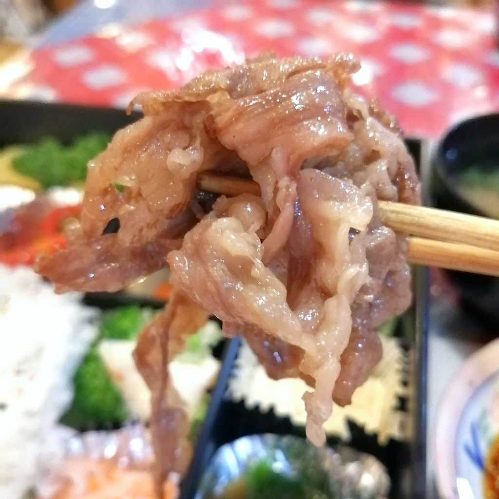 高円寺定食「蘭丸亭」黒毛和牛ロースA5バター焼き